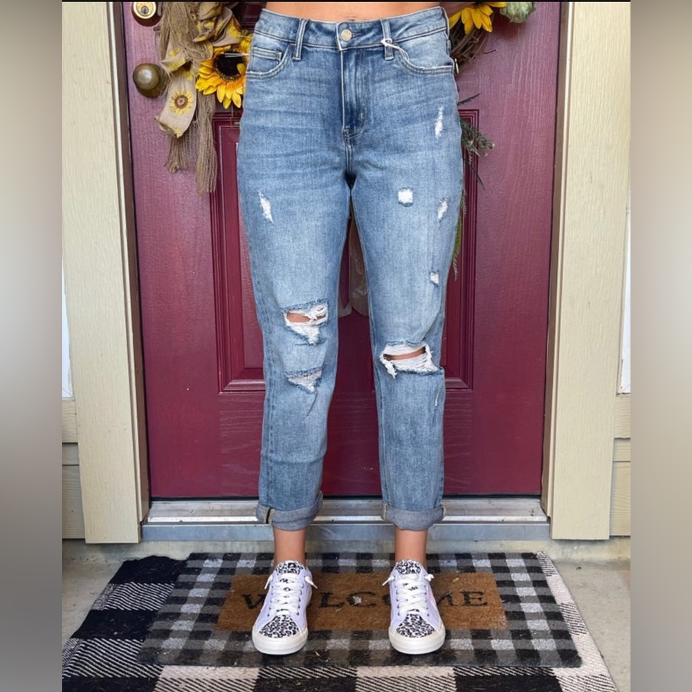 Skeeter Distressed Jeans Stretchy
